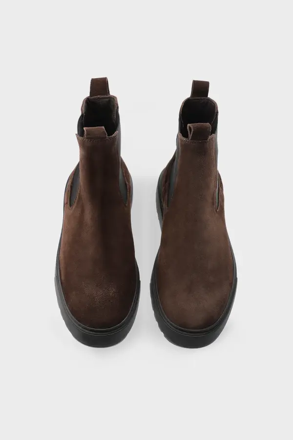 Chelsea Boots CPH603M suede chocolate