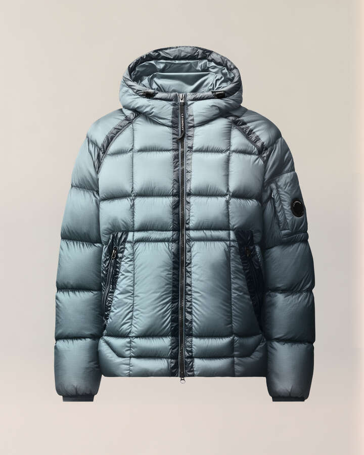 D.D. Shell Daunenjacke blau