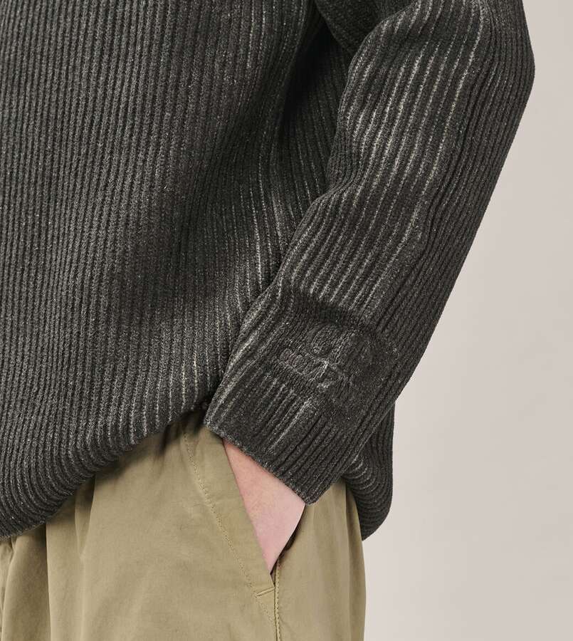 Logo Pullover grau_02