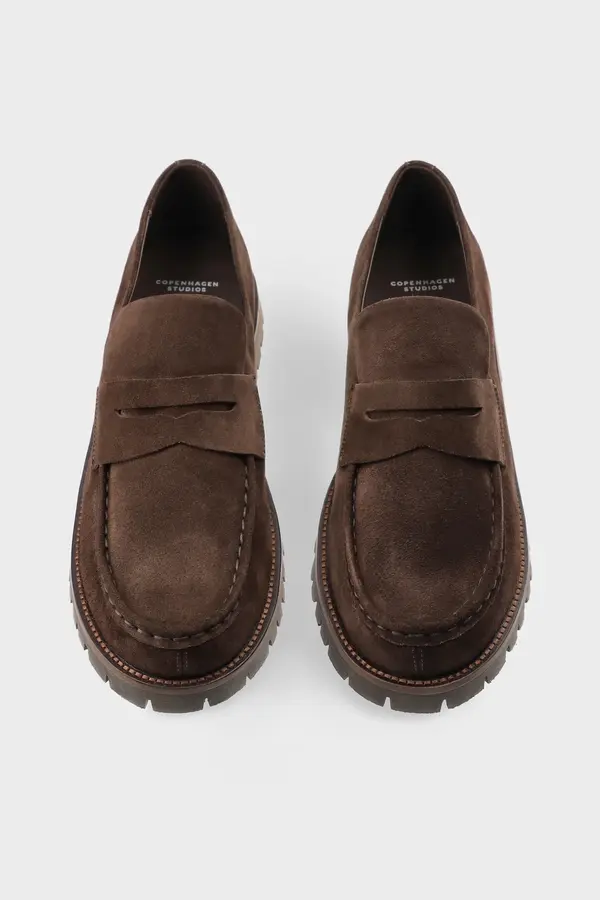 Penny-Loafer CPH848M suede chocolate