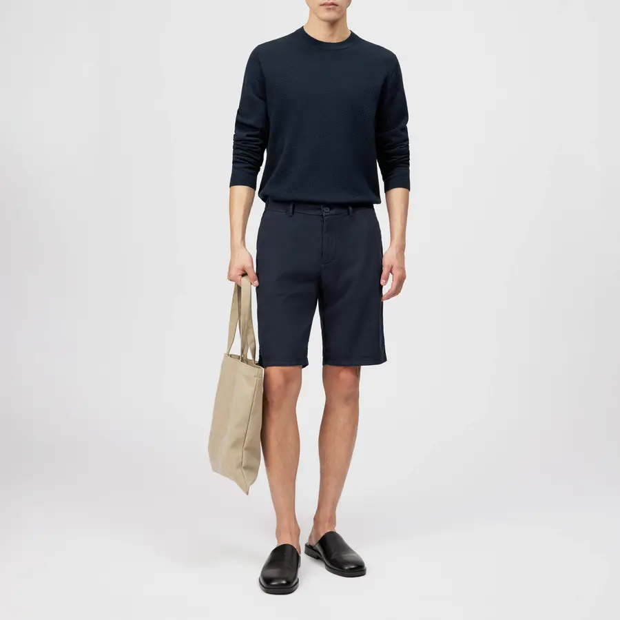 Chino Shorts Kend blau_02