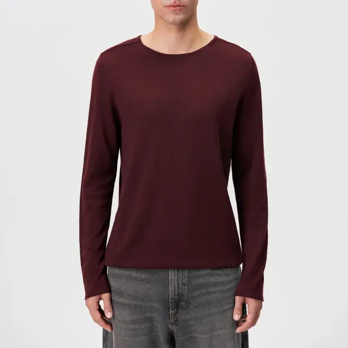 Pullover Rikono burgundy_01