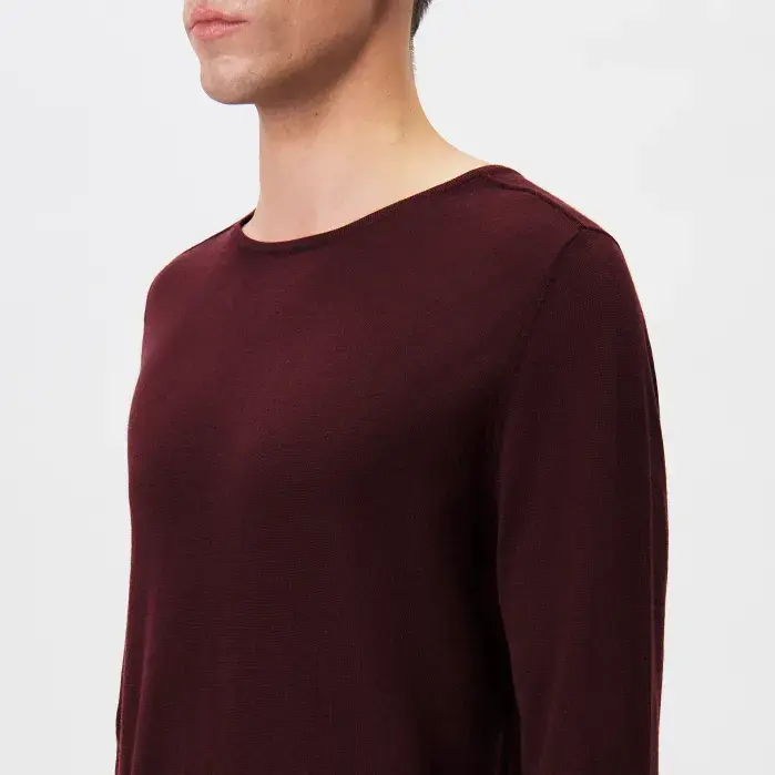 Pullover Rikono burgundy_02