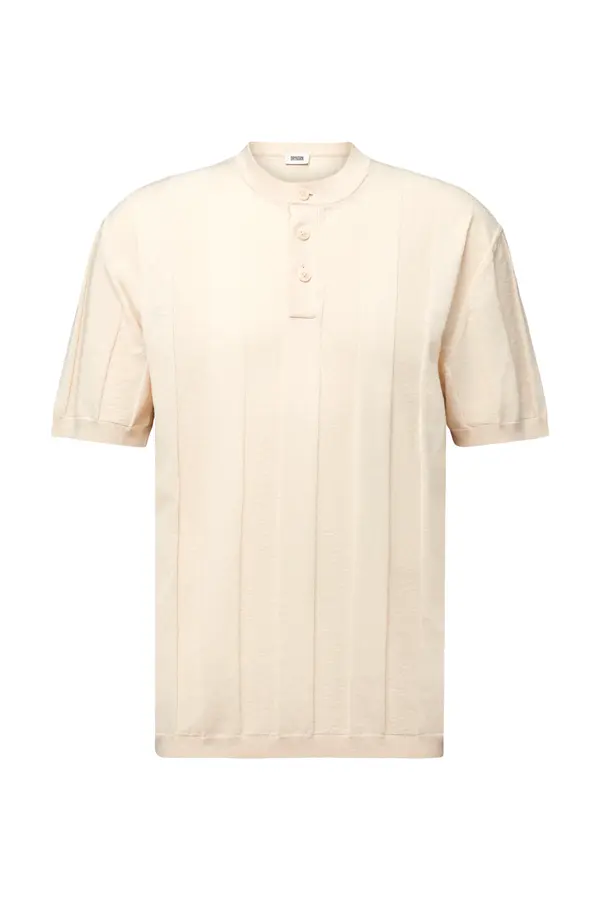 Strickpolo Freeko beige