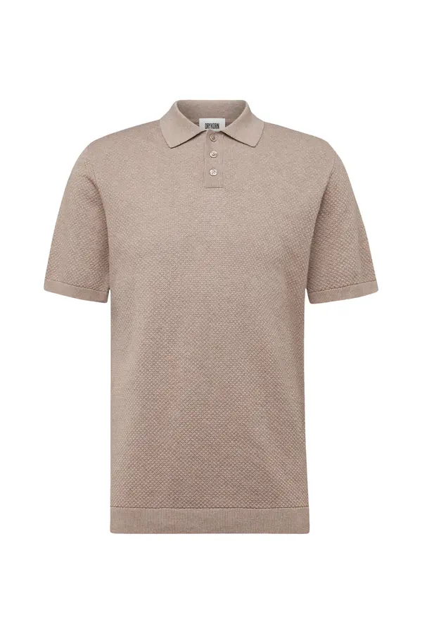 Strickpolo Triton braun