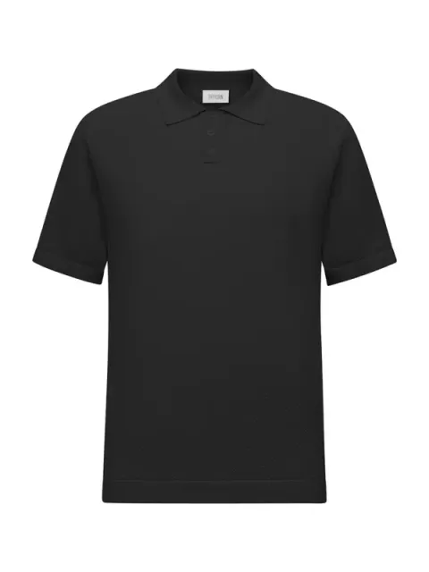 Strickpolo Triton schwarz