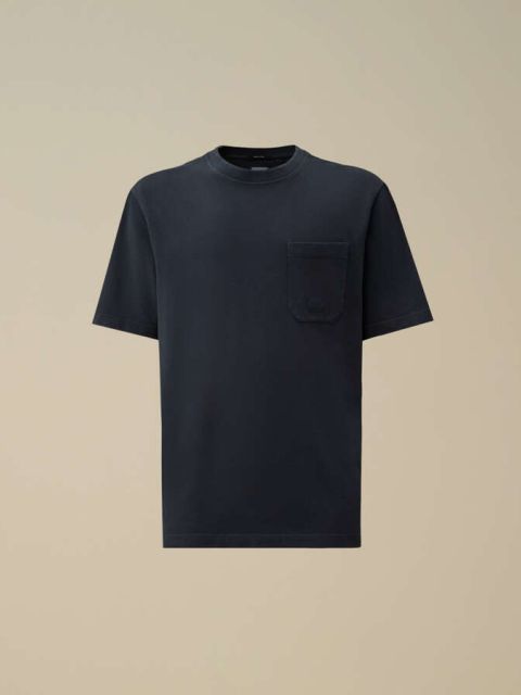 T-Shirt Pique blau