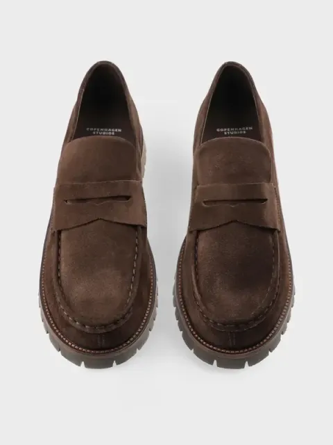 Penny-Loafer CPH848M suede chocolate