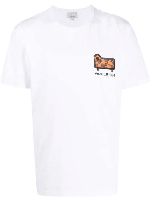 T-Shirt camouflage-schafslogo  weiss