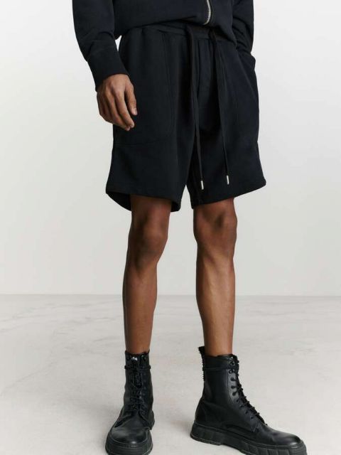 Sweatshort Break schwarz