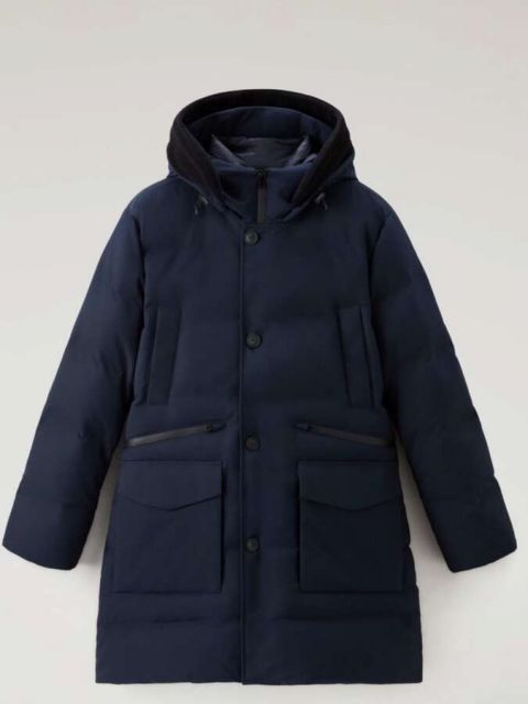 Parka Melton Blue