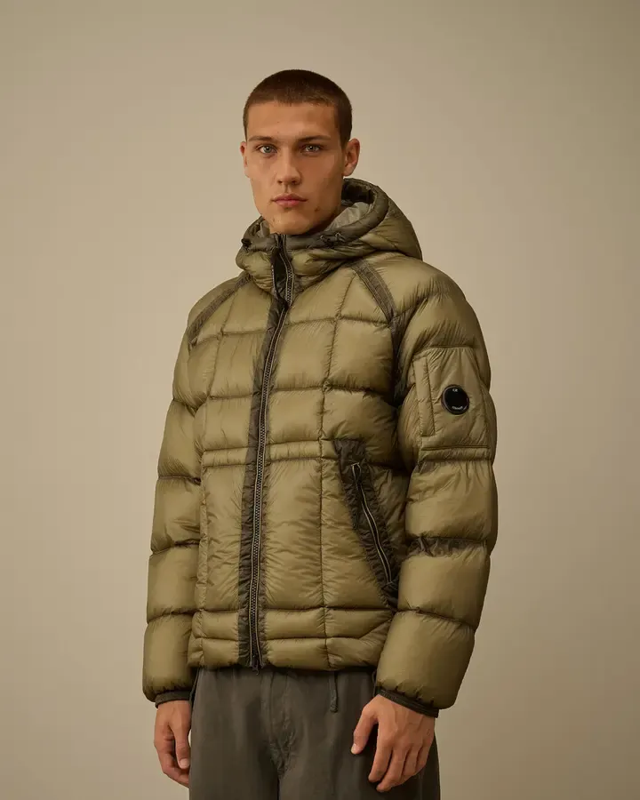 D.D. Shell Daunenjacke grün_01