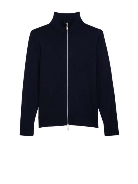 Strickjacke Antonio blau
