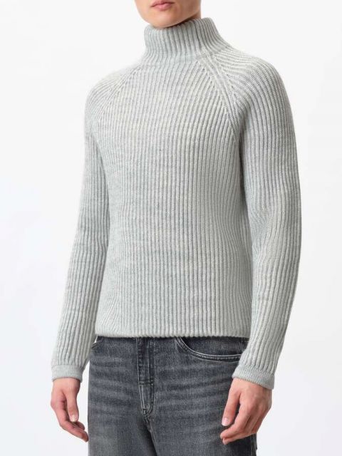 Rollkragenpullover Arvid grau