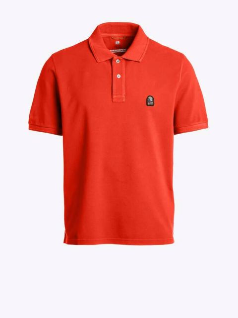 Pique Patch Poloshirt carrot