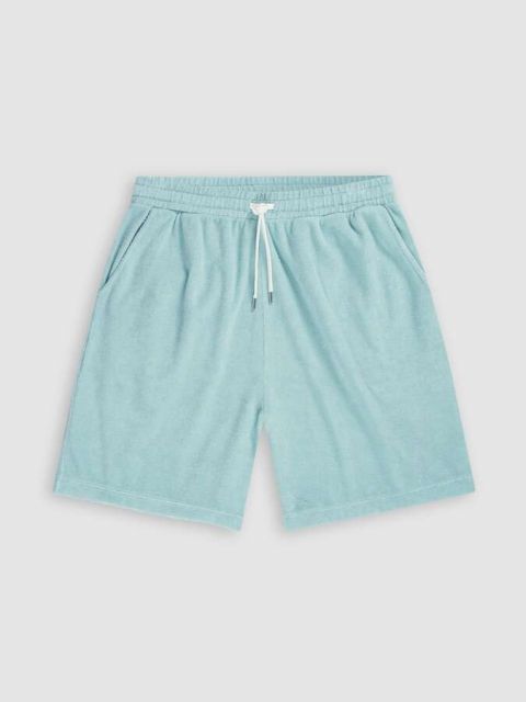 Frottee Shorts blue agave