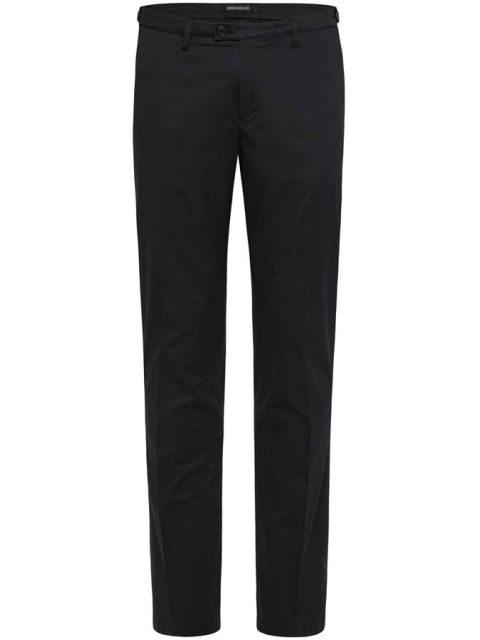 Klassische Baumwoll-Chino Kill schwarz