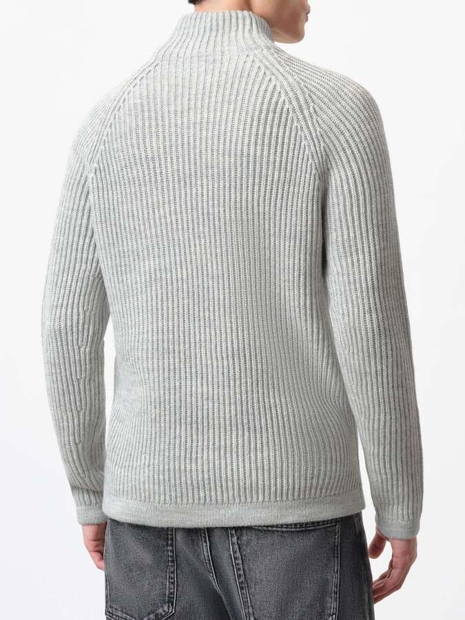 Rollkragenpullover Arvid grau_01