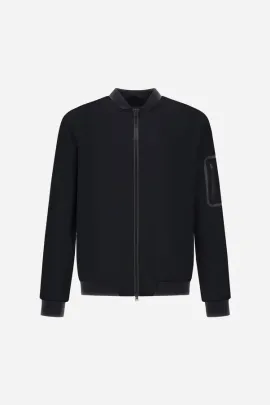 BOMBERJACKE GORE-TEX WINDSTOPPER schwarz/braun