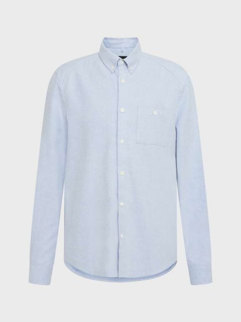 Flanell Hemd Liet hellblau