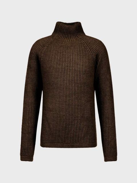 Rollkragenpullover Arvid braun
