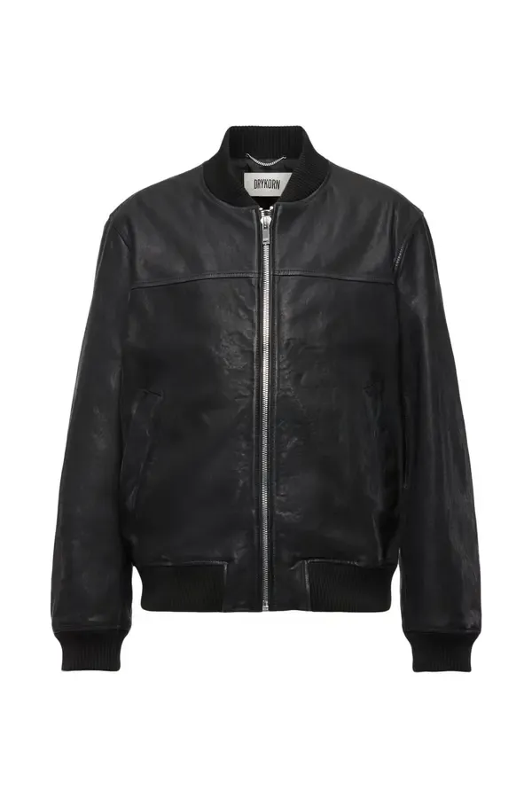 Lederjacke Nokano schwarz