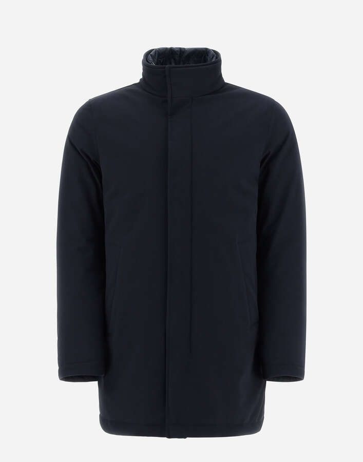 Daunenmantel  blau